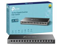 TL-SG116P TP-Link TL-SG116P switch di rete Non gestito Gigabit Ethernet (10/100/