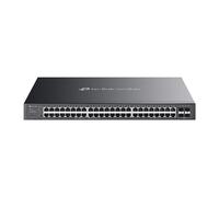 TP-Link switch di rete Gestito L2/L2+ Gigabit Ethernet 48 porte PoE Nero