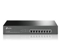 TP-Link Switch di rete Gigabit Ethernet a 5 porte (TL-SG105), splitter Ethernet, 8 porte PoE+