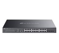 TP-Link Switch di rete Omada SG3428XMPP, porte PoE 24 Gigabit, budget 500W, gestione cloud