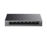 TP-Link Switch Ethernet desktop Gigabit a 8 porte con PoE+ a 8 porte, budget PoE da 62 W, ripristino automatico PoE, plug & play, involucro in metallo, ideale per sorveglianza IP e sicurezza di rete
