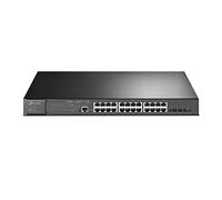 TP-Link Omada SG3428XMP switch di rete Gestito L2+ Gigabit Ethernet (10/100/1000) Supporto Power over Ethernet (PoE) 1U Nero