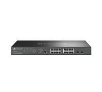 TP-Link Switch Gestito L2+ 2.5G Ethernet PoE 16 Porte Nero
