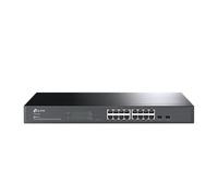 TP-Link Switch Gestito L2/L2+ Gigabit Ethernet 16 Porte 1U Nero