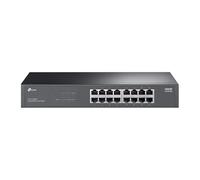 TP-Link Switch Gigabit a 16 porte per desktop/montaggio su rack, autoapprendimento di direzione MAC, MDI/MDIX automatico, negoziazione automatica, QoS, design senza ventola, tecnologia di