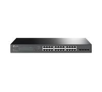 TP-Link Switch Gigabit Ethernet 24 Porte PoE Nero 56 Gbit/s