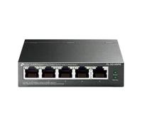 TP-Link Switch Gigabit Ethernet PoE 5 porte Nero 65W