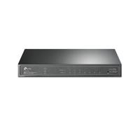 TP-Link Switch Gigabit PoE 8 Porte Gestito Nero