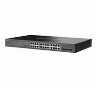 TP-Link Switch Gigabit PoE a 24 porte (SG2428LP) | 16 porte PoE+, 8 porte non PoE, 4 porte SFP | Budget da 150 W | Omada Full Managed | Fanless | Gestito L2 | VLAN, ZTP, LAG, ripristino PoE | Garanzia