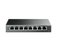 TP-Link Switch Gigabit TL-SG108PE Easy Smart con 4 porte PoE+ (64 watt, porte RJ