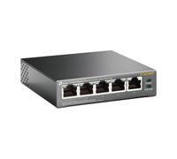 TP-Link Switch PoE Gigabit 5 porte, 4 porte PoE, Max 56W - TL-SG1005P