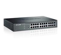 TP-LINK - Switch TL-SG1024DE Gestito L2 RJ-45 Gigabit Ethernet (10/100/1000) 10BASE-T, 100BASE-TX, 1000BASE-T Nero