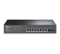 TP-LINK TL-SG2210MP switch di rete Gigabit Ethernet (10/100/1000) Nero Supporto Power over Ethernet (PoE)