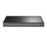 TP-Link Omada SG3452XP switch di rete Gestito L2+ Gigabit Ethernet (10/100/1000) Supporto Power over Ethernet (PoE) 1U Nero