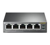 TPLINK TLSF1005P - Switch, 5 porte, Fast Ethernet, PoE