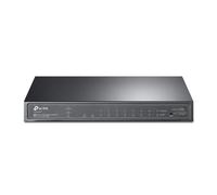 TP-LINK TL-SG2210P switch di rete Gestito L2/L4 Gigabit Ethernet (10/100/1000) Nero Supporto Power over Ethernet (PoE)