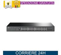 TP-Link JetStream Gestito L2 Fast Ethernet (10/100) Nero