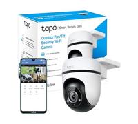 TP-Link Tapo 1080p Full HD Telecamera Wi-Fi di sicurezza Pan/Tilt, 360 ° Smart Person/Motion Detection, archiviazione di schede Cloud e SD, funziona con Alexa e Google Home (Tapo C500)