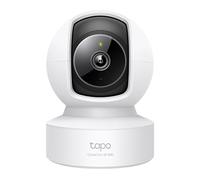 TP-Link Tapo C222, 2K 4MP, Supporto AI, Motion Tracking, 360°, Visione notturna 9m, Comunicazione vocale bidirezionale, archiviazione cloud/locale, rilevamento pianto bambino, telecamera di sicurezza