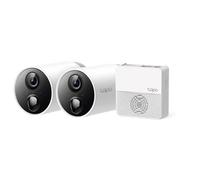 TP-LINK - Tapo C400S2 Telecamere Smart Wi-Fi Wire-Free a Batteria con Storage Hub H200 Riprese Video 1080p Full HD IP65