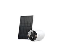 Tapo C425 KIT Telecamera WiFi Esterno ad Energia Solare, Senza Fili 2K 4MP IP66, Batteria 10000mAh, Allarme, Rilevamento Movimento, Audio Bidirezionale, Visione Notturna a Colori, Nessun Hub Richiesto