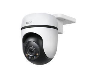 TP Link Tapo C500 Telecamera esterna Pan&Tilt Telecamera di sicurezza per esterni con visione a 360°, visione notturna a colori e rilevamento