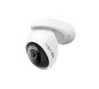 TP-Link Tapo C560WS | Telecamera di sicurezza Wi-Fi 6 per esterni 4K 8MP | Riconoscimento facciale locale | Rilevamento di esseri umani/animali domestici/veicoli | Visione notturna colorata Starlight