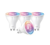 TP-Link Tapo - Faretto Smart Wi-Fi, multicolore, bianco sintonizzabile, base GU10, telecomando, risparmio energetico, funziona con Alexa e Google Home, nessun hub richiesto Tapo L630 (confezione da 4