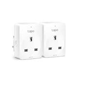TP-Link Tapo - Presa intelligente per Wi-Fi, funziona con Amazon Alexa (Echo e Echo Dot), Google Home, Smart Socket Wireless, Interruttore timer telecomando, condivisione dispositivi, nessun hub richiesto, Tapo P100, confezione da 2