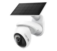 Tapo kit telecamera di sicurezza smart a batteria wi-fi 4k + pannello solare tplink-tapo