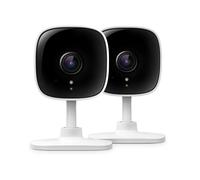 TP-Link - Telecamera di sicurezza Tapo 2K per baby monitor, telecamera per cani con rilevamento di movimento, audio a 2 vie, visione notturna, archiviazione cloud e scheda SD (fino a 256 GB), funziona