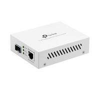 TP-Link TL-MC200 | Convertitore multimediale da Gigabit SFP a fibra RJ45 | Convertitore da fibra a Ethernet | Plug and Play | Involucro in metallo resistente | Compatibilità versatile | Negoziazione