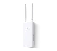 TP-Link TL-MR100-Router WiFi per esterni 4G 300 Mbps, router 4G impermeabile IP65 con slot SIM sbloccato, montaggio a parete/finestra, collegamento fino a 32 dispositivi, Plug & Play