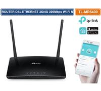 TP LINK TL-MR6400 MODEM ROUTER DSL ETHERNET 300 MBPS 3G 4G LTE Wi-Fi N300