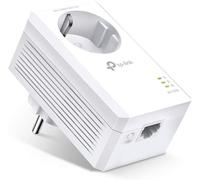 TP-Link TL-PA7017P Powerline Extender AV1000 con Presa Passante Schuko, 1 Porta