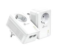 TP-Link TL-PA7027P KIT adattatore di rete PowerLine 1000 Mbit/s Collegamento ethernet LAN Bianco 2 pz