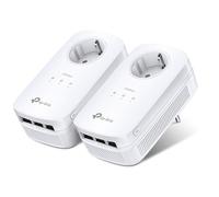 TP-Link TL-PA8030P KIT 1200 Mbit/s Collegamento ethernet LAN Bianco 2 pz (Powerlin 1200mb TL-PA8030P - Kit **EU Plug** AV1200,