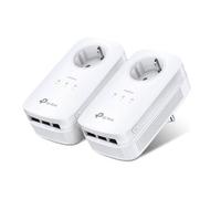 TP-Link TL-PA8030P KIT adattatore di rete PowerLine 1200 Mbit/s Collegamento ethernet LAN Bianco 2 pz