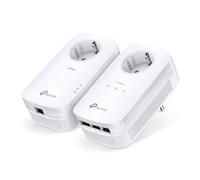 TP-Link TL-PA8033P Kit V4 - Starter Kit - Powerline Adapterkit 3-Port-Switch - 1
