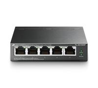 TP-Link 5-Port Gigabit Desktop PoE Switch with 4-Port PoE+, 65 W for all PoE por