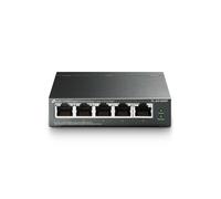 TP-Link TL-SG1005P Non gestito Gigabit Ethernet (10/100/1000) Supporto Power over Ethernet (PoE) Nero