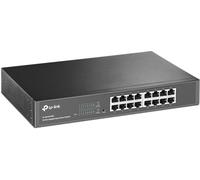 TP-Link TL-SG1016DE Switch Easy Smart 16 Porte Gigabit, Plug & Play | Porte RJ45 10/100/1000Mbps, Struttura in Acciaio, Gestione Web, Fanless e Montaggio Rack, per Uffici, Hotel e Piccole Imprese