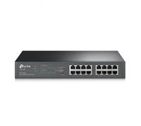 TP-Link TL-SG1016PE Gestito L2 Gigabit Ethernet (10/100/1000) Supporto Power over Ethernet (PoE) 1U Nero