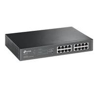 TP-Link TL-SG1016PE Gestito L2 Gigabit Ethernet (10/100/1000) Supporto Power over Ethernet (PoE) 1U Nero
