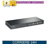 TP-Link HUB SWITCH RETE 24 PORTE 10/100/1000 RACK TL-SG1024