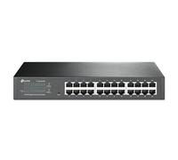 Tp-Link Tl-Sg1024De 24-Port Desktop Gigabit Easy-Smart Ethernet Switch, Steel Case, 13 Inch Rack-Mount, Nero, 24 Porte