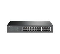TP Link TL-SG1024DE Switch Switch Gigabit Ethernet a 24 porte con VLAN, QoS e design senza ventole per un funzionamento privo di rumore.