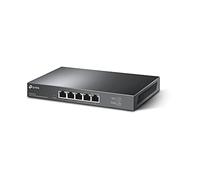 TP-Link TL-SG105-M2 Switch 5 Porte 2.5Gbps, 40Gbps, Plug & Play, Silenzioso | Prevenzione dei Loop, QoS e IGMP Snooping, Ideale per NAS, Gaming, Video 4K e Access Point Wi-Fi 7, Montaggio a Parete