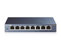 TP-Link TL-SG108 Non gestito Gigabit Ethernet (10/100/1000) Nero
