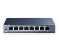 TP-Link TL-SG108 Non gestito Gigabit Ethernet (10/100/1000) Nero